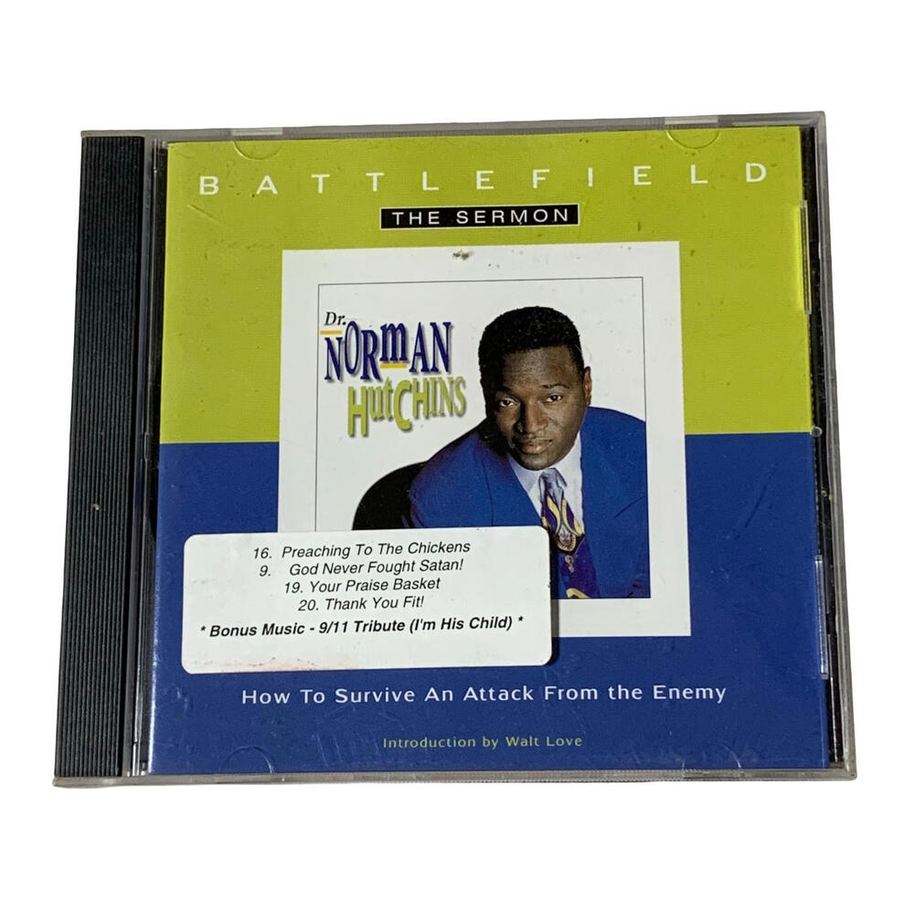 Dr. Norman Hutchins Battlefield: The Sermon Gospel CD Bonus Track Sampler